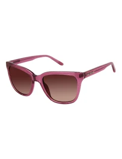 Acetate Glitter Frame Sunglasses><noscript><img width=