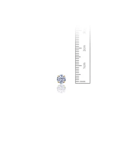 14K Yellow Gold 5MM Round CZ Screwback Stud Earrings><noscript><img width=