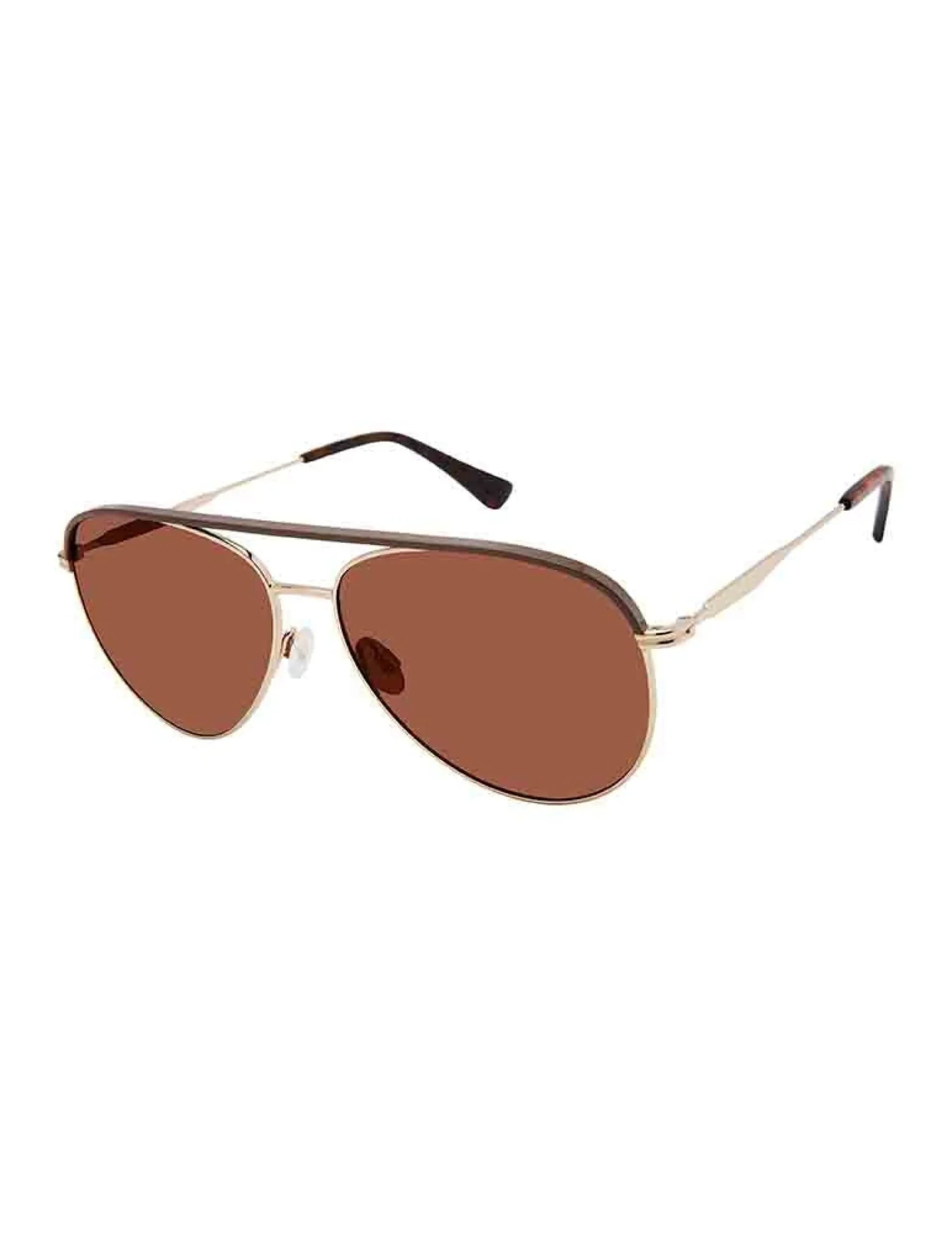 Men's Contrasting Classic Aviator Sunglasses>Isaac Mizrahi Best