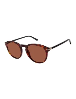 Men's Rounded Sunglasses><noscript><img width=