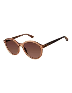 Plastic Oversized Round Sunglasses><noscript><img width=