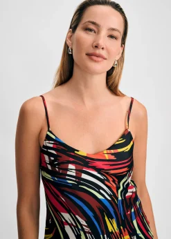 Trim Strap Slip Dress><noscript><img width=